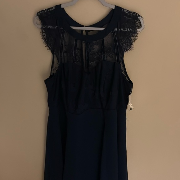 Dresses & Skirts - Blue Lace Dress